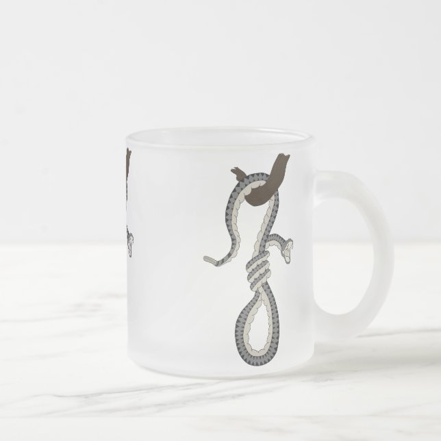Tasse Givré Noeud coulant de serpent (Droit)