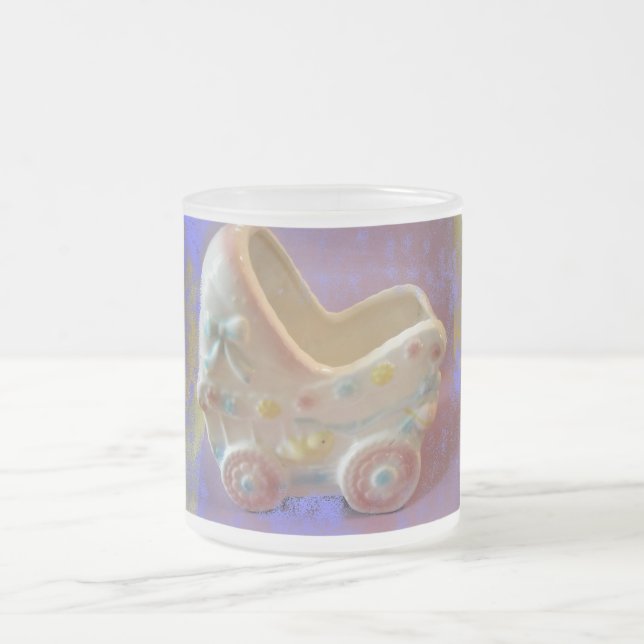 Tasse Givré Nouveau bébé/Faire-part (Centre)