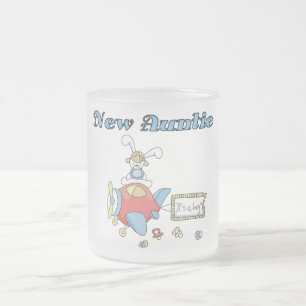 Tasse Givré Nouvelle tante - T-shirts et cadeaux d'avion