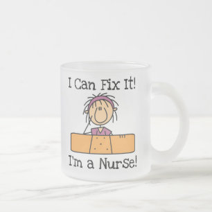 Tasse Givré Nurse I Can Fix It T-shirts et cadeaux