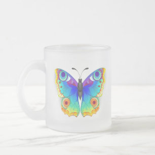 Tasse Givré Oeil de paon arc-en-ciel