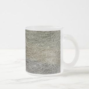 Tasse Givré Ondulations de gouttes de pluie Photographie abstr