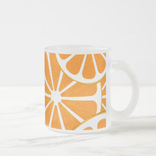 Tasse Givré oranges.