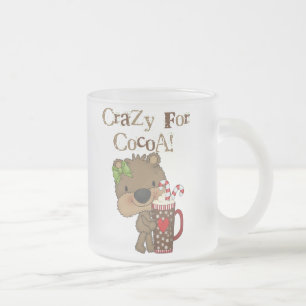 Tasse Givré Ours de fille fou pour le cacao