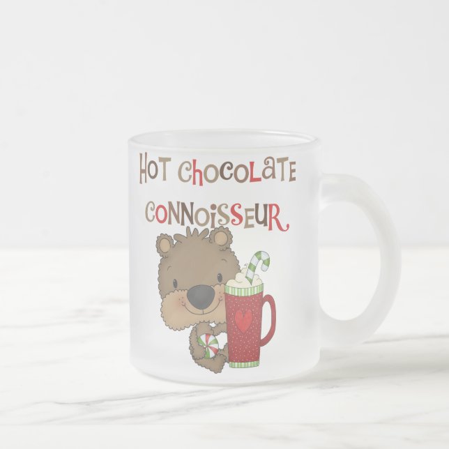 Tasse Givré Ours de garçon de connaisseur de chocolat chaud (Droit)