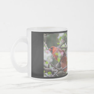Tasse Givré Paire de cardinaux chanteurs