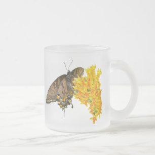 Tasse Givré Papillon à queue épaisse de tigre - Phase foncée