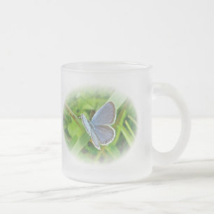 Tasse Givré Papillon bleu à queue orientale