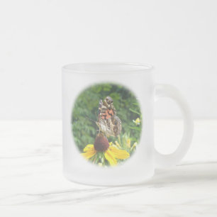 Tasse Givré Papillon-dame américain - Vanessa virginiensis