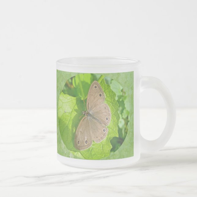 Tasse Givré Papillon Little Wood Satyr (Droit)