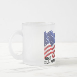 Tasse Givré Patriote américain
