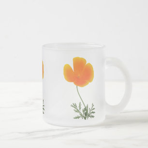 Tasse Givré pavot de Californie