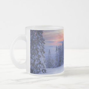 Tasse Givré Paysage hivernal 