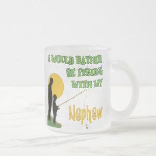 Tasse Givré Pêche avec mon neveu