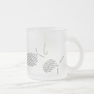 Tasse Givré Pêche pour des compliments