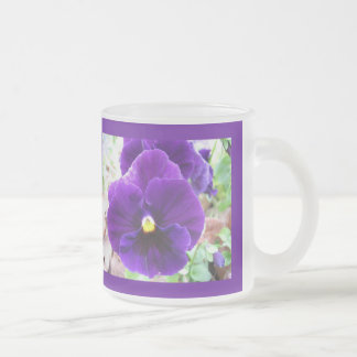 Tasse Givré Pensée pourpre