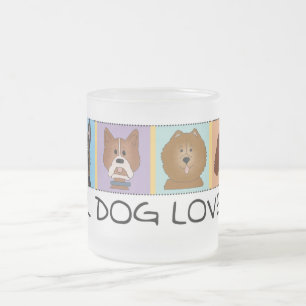 Tasse Givré Petits T-shirts et cadeaux d'amoureux des chiens