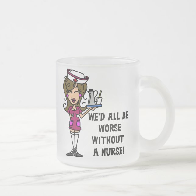 Tasse Givré Pire sans infirmière (Droit)