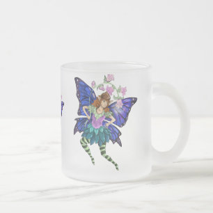 Tasse Givré Pixie ailée bleue