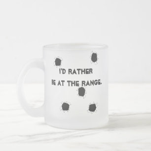 Tasse Givré Plage de tir cible de canon