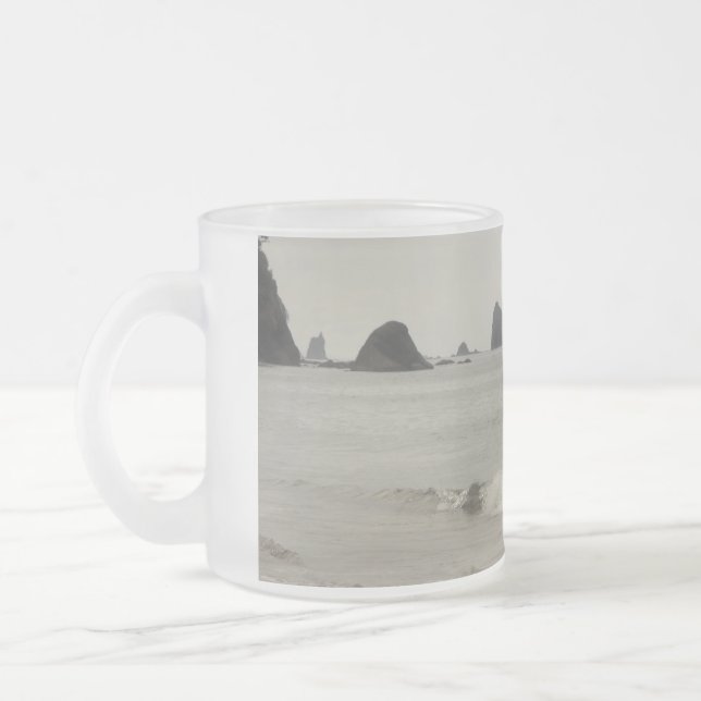 Tasse Givré Plage Ocean Wave de la Péninsule Olympique Photo M (Gauche)