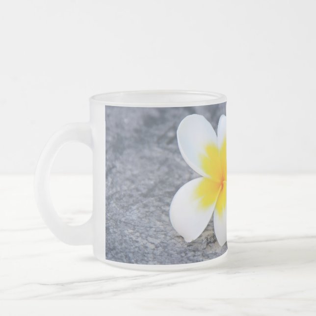 Tasse Givré Plumerias (Gauche)