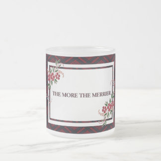 Tasse Givré Plus Le Rouge Merrier Plaid