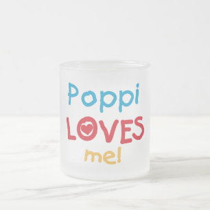 Tasse Givré Poppi aime mes t-shirts et cadeaux