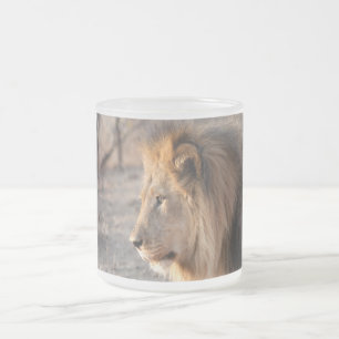 Tasse Givré Portrait de Lion