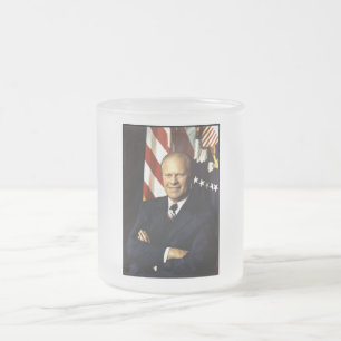 Tasse Givré Portrait du président américain Gerald Rudolph For