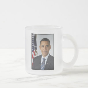 Tasse Givré Portrait présidentiel de Barack Obama