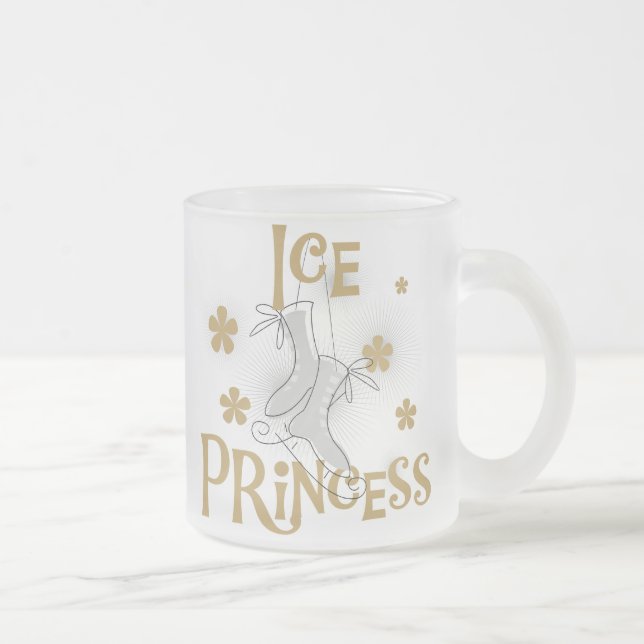 Tasse Givré Princesse T-shirts et cadeaux de glace (Droit)