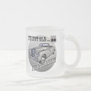 Tasse Givré quatre-vingtième T-shirts et cadeaux