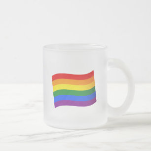Tasse Givré Rainbow Flag Gay pride LGBT L'amour est l'amour
