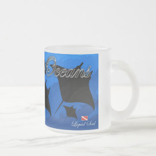 Tasse Givré Rayon de Manta - sauvez nos océans