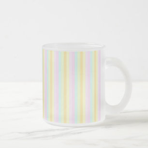 Tasse Givré Rayures verticales de pastels