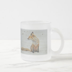Tasse Givré Red Fox Vixen - Island Beach State Park - NJ