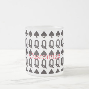 Tasse Givré reine des pique