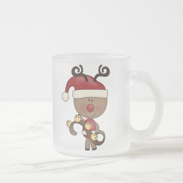 Tasse Givré Renne de Rudy avec Bells (Droit)