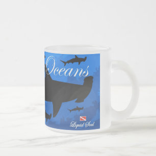 Tasse Givré Requin de poisson-marteau - sauvez nos océans