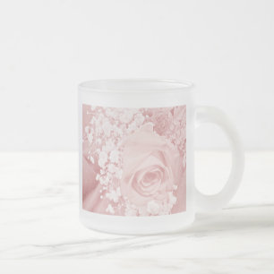 Tasse Givré Respiration et Rose du bébé - rose