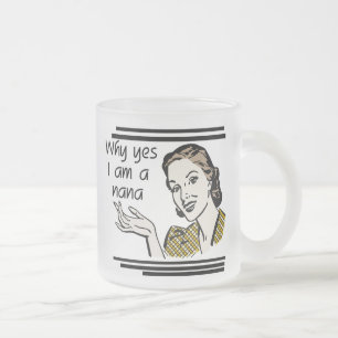 Tasse Givré Rétro T-shirts et cadeaux de Nana