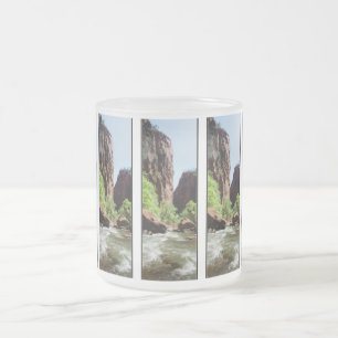 Tasse Givré Rivière Vierge Au Parc Zion Nat'l