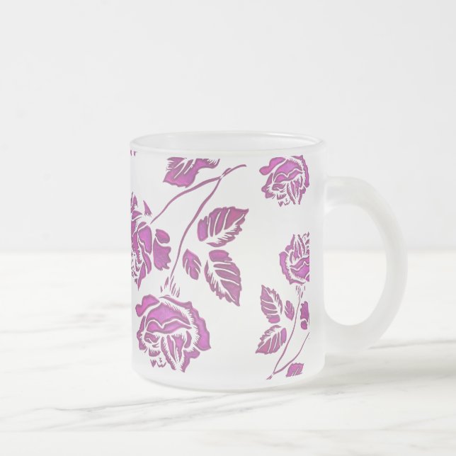 Tasse Givré Rose rose précieux (Droit)