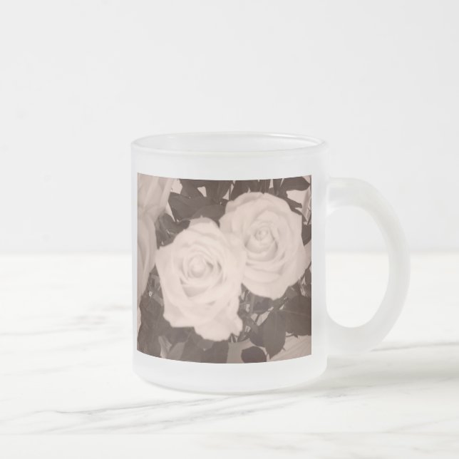 Tasse Givré Roses mariages (Droit)
