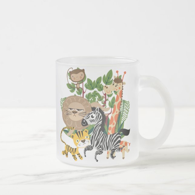 Tasse Givré Safari animal (Droit)