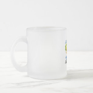 Tasse Givré Sapore di Sole Art Méditerranéen Aquarelle Citron