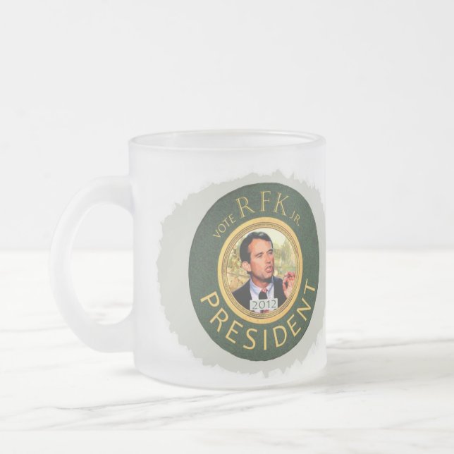 Tasse Givré Sauvez l'Amérique, élisez le Jr. de RFK (Gauche)