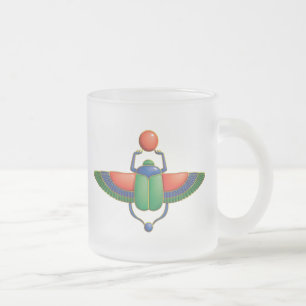 Tasse Givré Scarabée égyptien