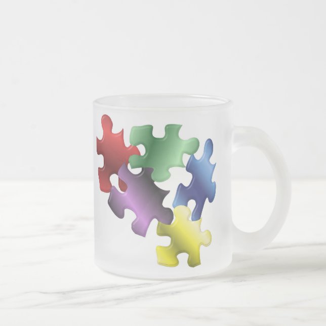 Tasse Givré Sensibilisation sur l'autisme (Droit)